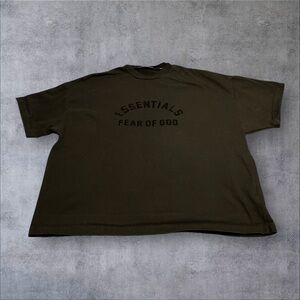 Essentials‎ Black Short Sleeve Tee